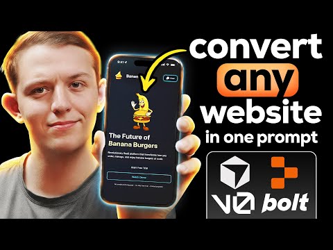 Видео: Переход с сайта Cursor, Replit или Bolt в App Store (за один клик)