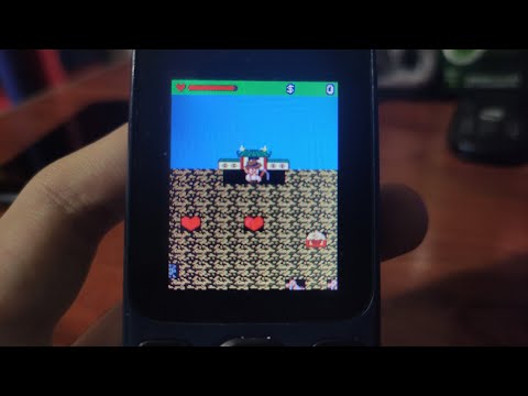 Видео: Играем в игру Forbidden Treasures на Nokia 100
