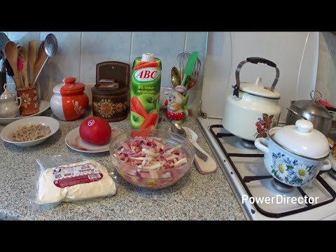 Видео: Выбрались вместе на дачу. Рецепт вкусного салата. Vlog.Брест