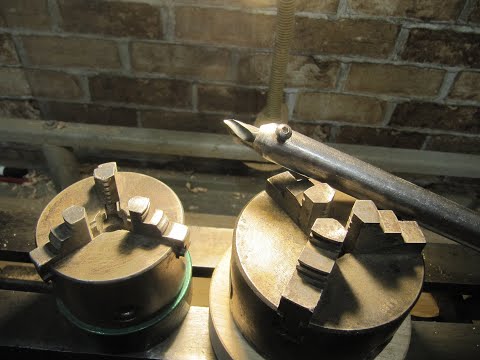 Видео: Патрон 100 мм и резец из сверла. Первый опыт/ Chuck 100 mm and drill bit. First experience