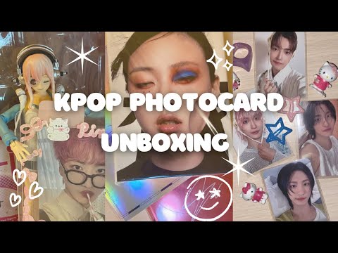 Видео: распаковка кпоп карт Ateez Aespa BiBi | проблемный шоп? unboxing kpop photocards and albums
