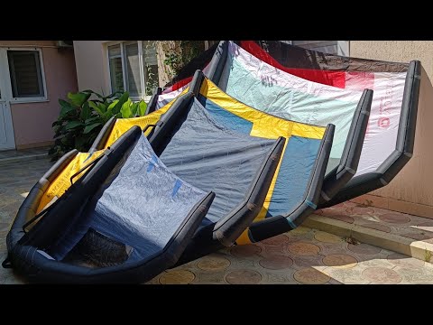 Видео: Обзор вингов Cabrinha 4-x поколений