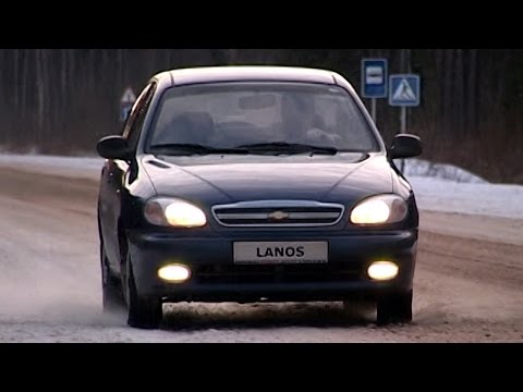 Видео: Chevrolet Lanos зимой