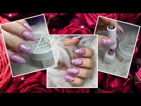 Видео: Коррекция ногтей. Мой "облачный" дизайн☁️☁️☁️