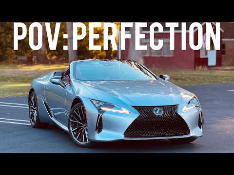 Видео: Lexus LC 500 Bespoke Build Convertible 2025 года — доведен до совершенства | Обзор и тест-драйв о...