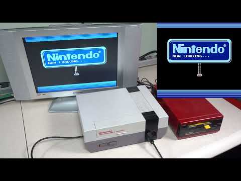 Видео: Играю в игры с Famicom Disk на NES.