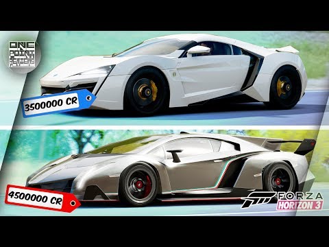 Видео: Forza Horizon 3 - Lykan VS Veneno / 3 500 000Cr VS 4 500 000Cr / Битва дорогущих гиперкаров!