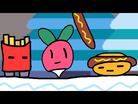 Видео: Зима. В меня летит "пицца" | Dadish (2/4)