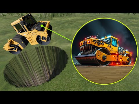 Видео: ГДЕ МЫ ОТКОПАЛИ ОГРОМНЫЙ КАТОК ПОЖИРАТЕЛЬ? Как его остановить? Гоша и Чич.