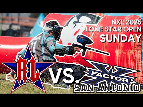 Видео: Red Legion против San Antonio X-Factor | NXL Lone Star Open — воскресенье, 14 сентября 2025 г.