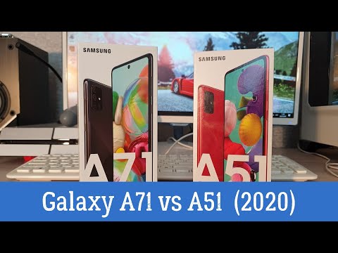 Видео: Сравнение Samsung Galaxy A51 vs A71: Так ли все хорошо?