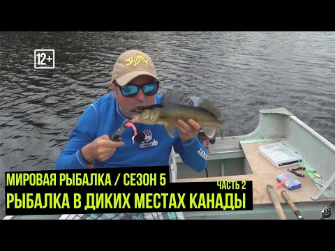 Видео: Рыбалка в диких местах Канады ч.2 // Мировая рыбалка #5 / #11
