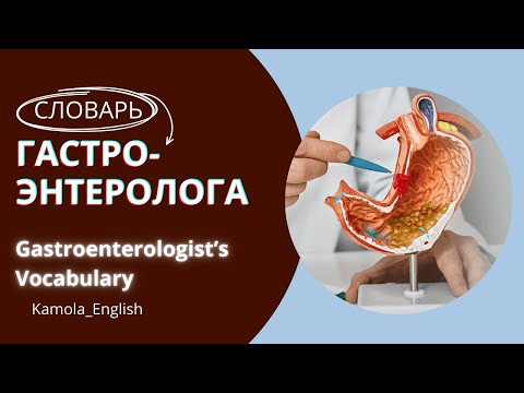 Видео: ГАСТРОЭНТЕРОЛОГ на Английском | Английский для врачей | Gastroenterologist’s Vocabulary 