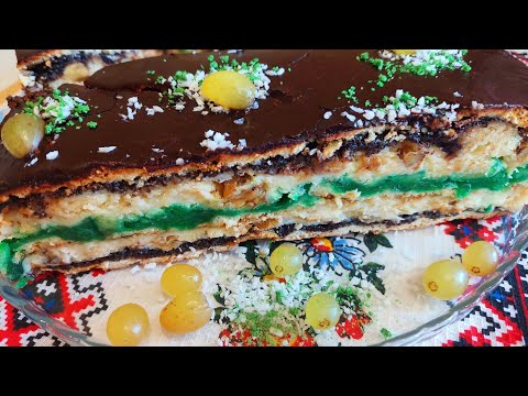 Видео: Шикарный торт "ИЗУМРУДНЫЙ ВЕЧЕР" В восторге будут все !!!