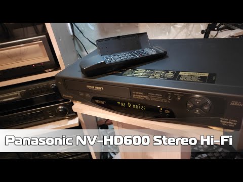 Видео: Panasonic NV-HD600 Stereo Hi-Fi - обзор и запись звука!