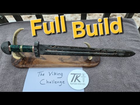 Видео: Полная сборка этого прекрасного меча викингов для YouTube Viking Challenge!