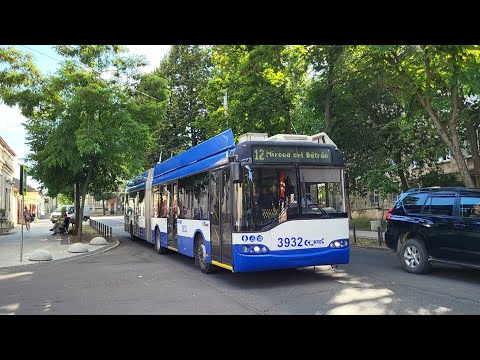 Видео: Chisinau trolleybuses, July, 2023 │ Troleibuzele din Chișinău │ Кишиневский троллейбус │Июль 2023