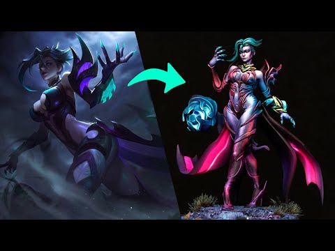 Видео: Рисую Наталью из Arena of Valor для эксклюзивной коллекции