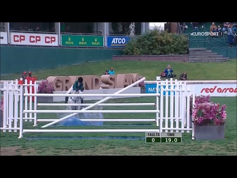 Видео: Конкур 170, гран при Спрюс Мидоуз, этап большого шлема Ролекс 2021