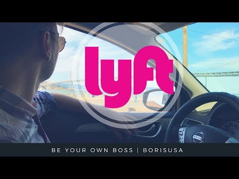 Видео: Работа в Lyft. работа водителем в сша.