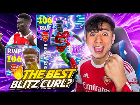 Видео: Обзор игрового процесса Curler B.Saka 106! Мощный 🔥 efootball 26 для мобильных устройств!