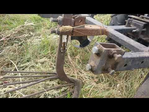 Видео: Копание картошки мототрактором 2018