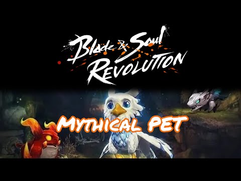 Видео: Как получить Мифического питомца Blade&Soul Revolution BnS Revolution Mythical PET BnS