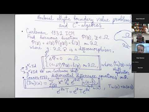Видео: А. В. Болтачев, А. Ю. Савин. Нелокальные эллиптические краевые задачи и теория C*-алгебр. 18.10.2024