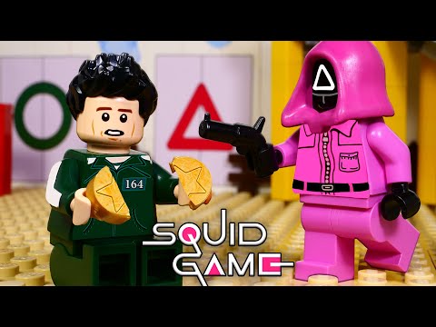 Видео: LEGO Мультфильм ИГРА В КАЛЬМАРА - ПРИКОЛЫ / Squid Game Stop Motion, Animation