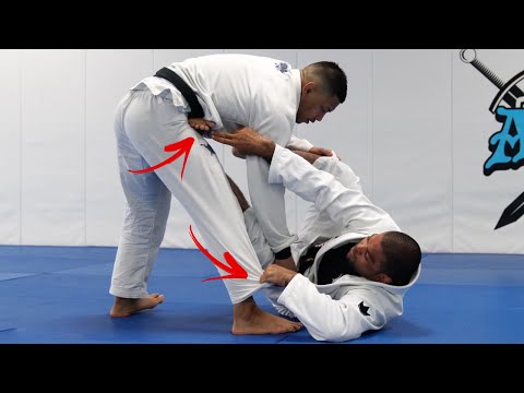 Видео: Tripod Sweep to Modified X Double Pants - Андре Гальвао