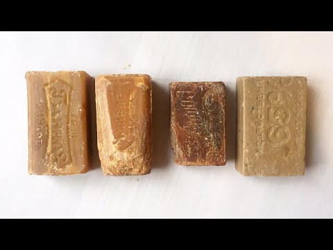 Видео: ASMR Cutting dry soap, Satisfying video, relaxing sounds, АСМР Режу сухое мыло