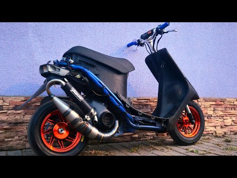 Видео: Honda Dio af18 переходим с барабана на диск, новые результаты с замером Dragy