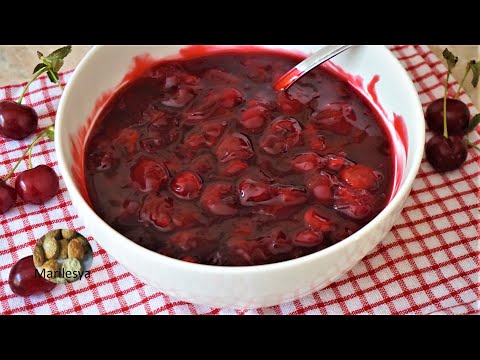Видео: Идеальная начинка из вишни в пироги,пирожки,торты,не вытекает!