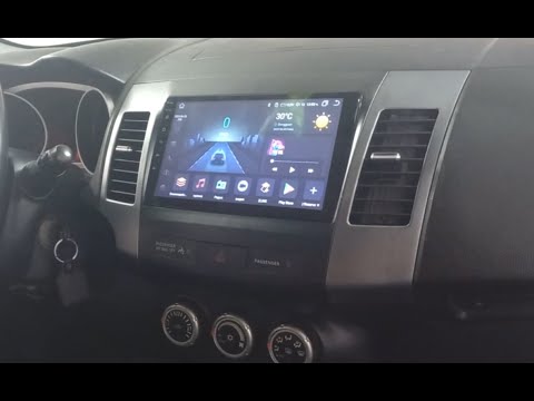 Видео: Как установить Android Multimedia на MItsubishi Outlander 2006 2012