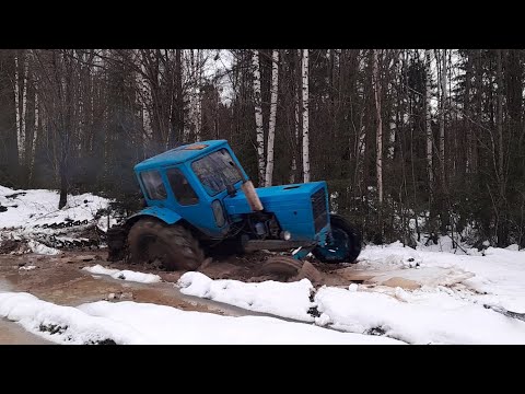 Видео: МТЗ строю дорогу