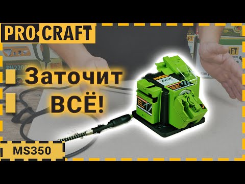 Видео: Заточка которая заточит вам абсолютно ВСЁ! | Procraft MS350