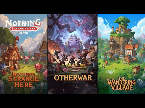 Видео: Обзор Nothing Strange Here Demo, Otherwar, The Wandering Village