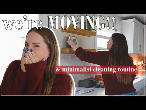 Видео: Сюрприз... МЫ ПЕРЕЕЗЖАЕМ! Минималистичная уборка и мотивация / Расхламление и организация
