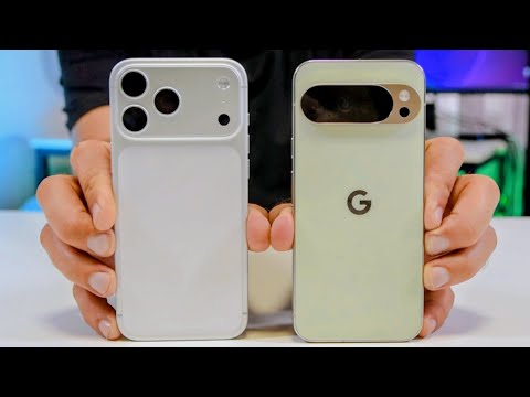 Видео: Сравнение iPhone 17 Pro MAX и Pixel 10 PRO XL. Адроид то ярче и лучше! / Арстайл /