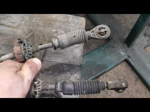 Видео: Замена и регулировка тросов на коробке форд транзит 2001г