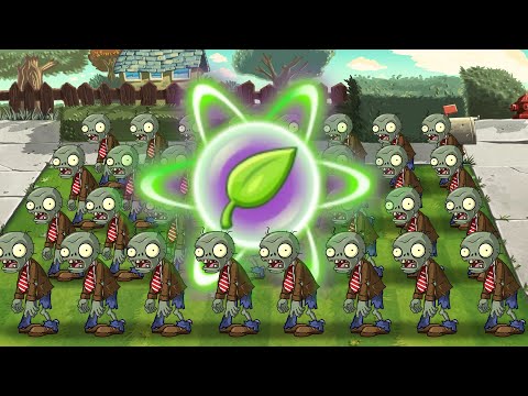 Видео: Ульта всех растений против СПАМА базовых зомби. Пирамида ульты против спама (Часть 1)