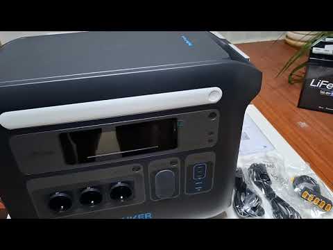 Видео: Зарядна станція ANKER SOLIX F2000 що в комплекті