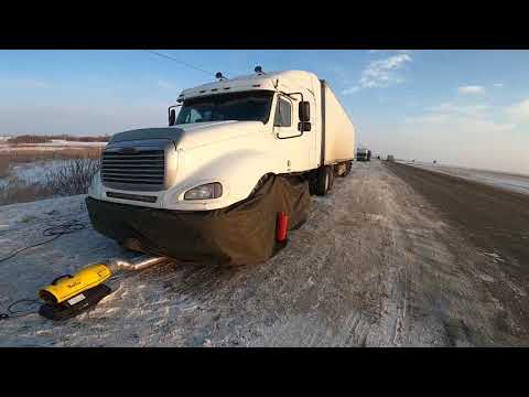 Видео: За бортом / Мёртвые АКБ / Проспал запуск / отогрев Фредлайнера