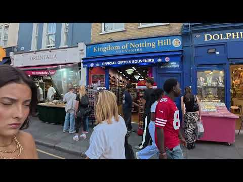 Видео: Рынок Портобелло в Ноттинг-Хилле, Лондон — так, как его не показывают