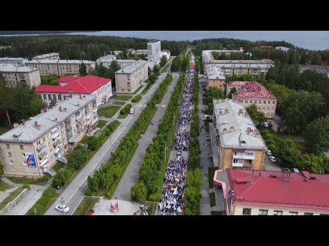 Видео: Снежинск с высоты птичьего полета / 08-07-2022