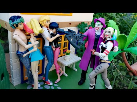 Видео: Джокер и Харли Квинн захватили базу Маринетт и её одноклассников