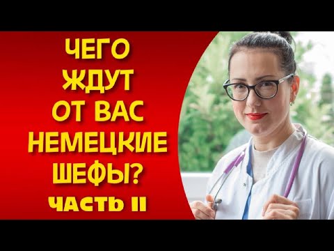 Видео: Чего ждут от вас НЕМЕЦКИЕ ШЕФЫ - 2. Работать врачом в Германии