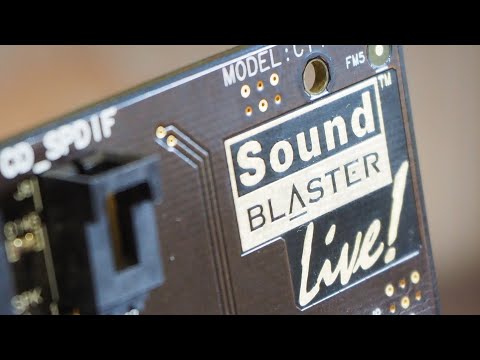 Видео: Creative Sound Blaster Live! Эпоха Аппаратного Ускорения Звука // #ЖелеZZo