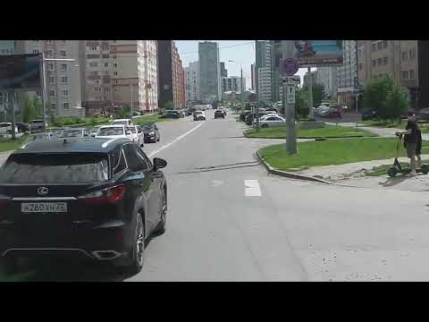 Видео: Автобусом 10 по новым районам Барнаула