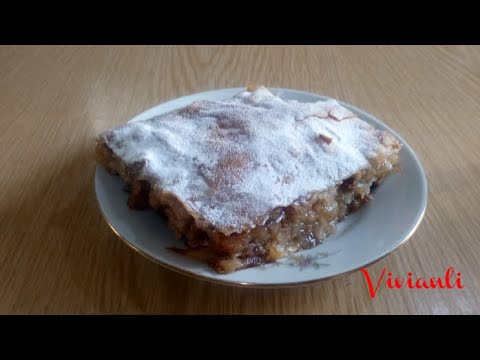 Видео: Щрудел с ябълки , локум и орехи